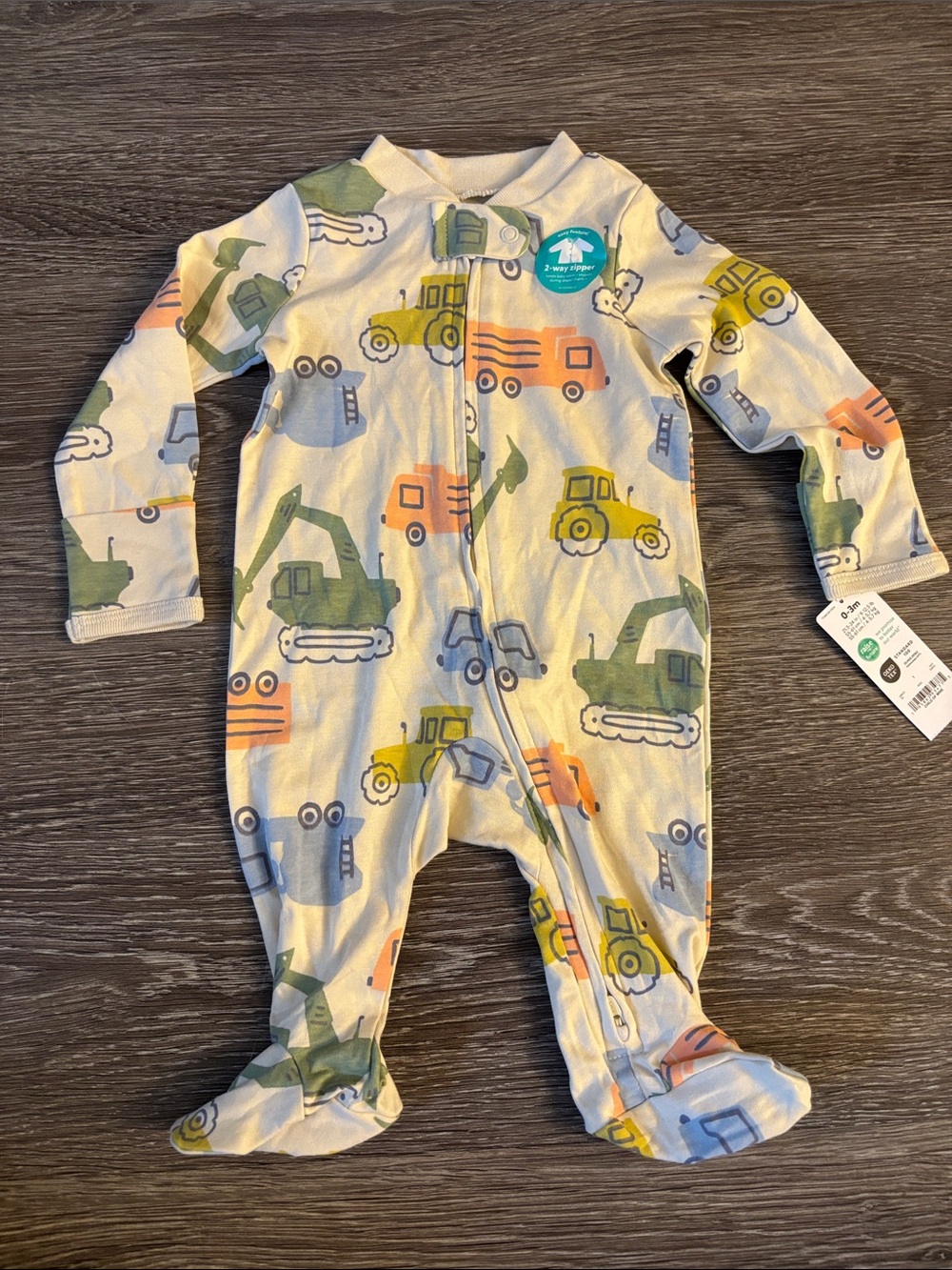 Baby Footed One-Piece Outfit - NWT and double zipper